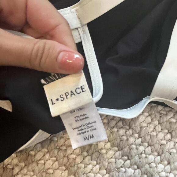 L*SPACE Ribbed Baewatch One Piece Swimsuit - Picture 7 of 7